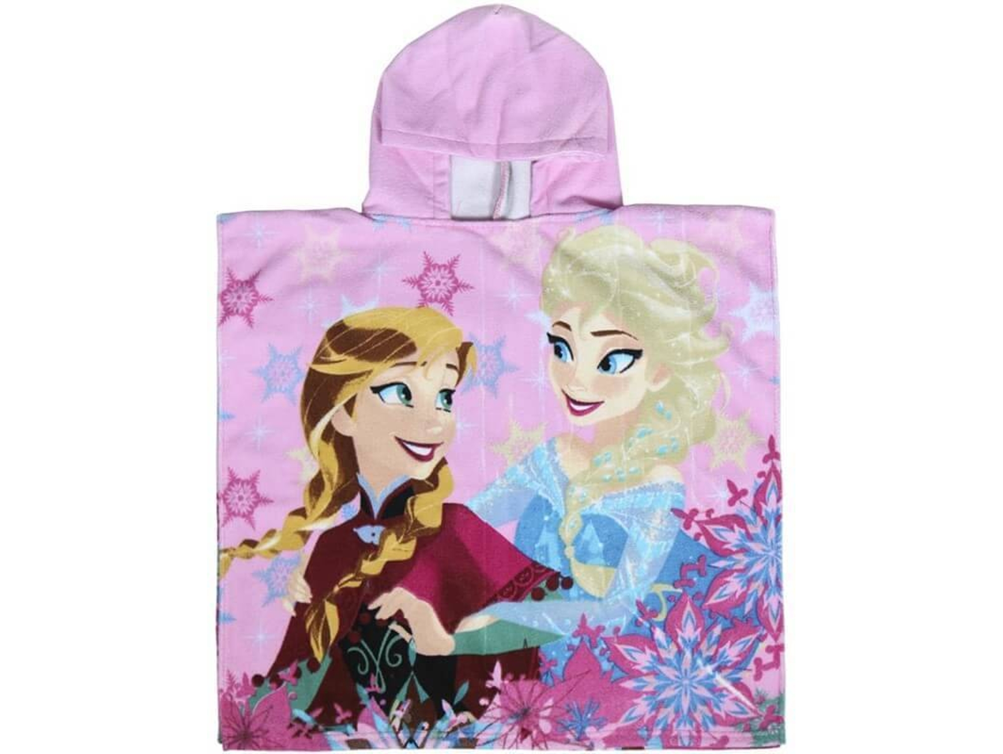 Cerda Disney Frozen Pink Hooded Poncho Towel 60 x 120cm RRP £11.99 CLEARANCE XL £2.99 or 2 for £5